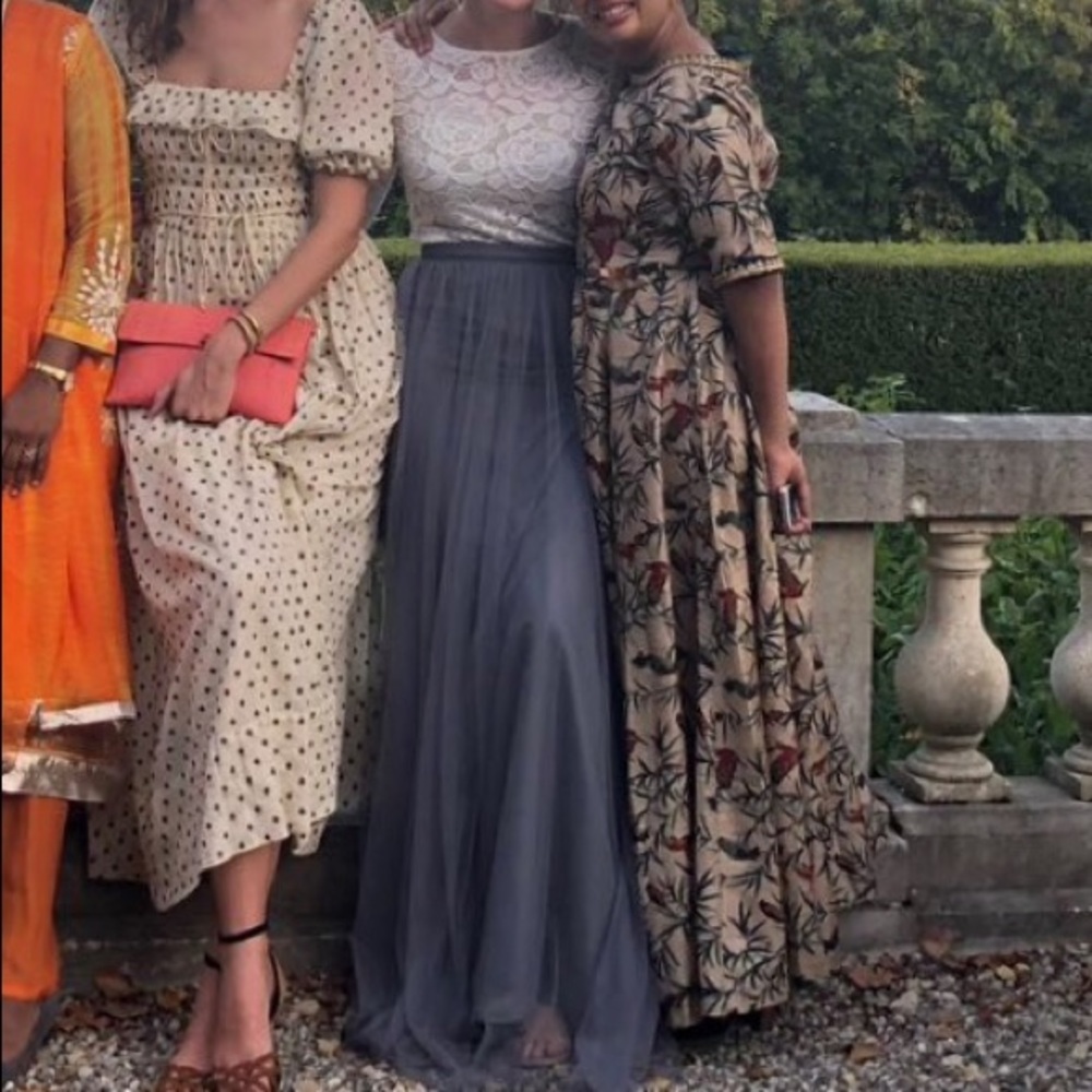 BHLDN Louise Tulle skirt for prom or wedding - Picture 6 of 8